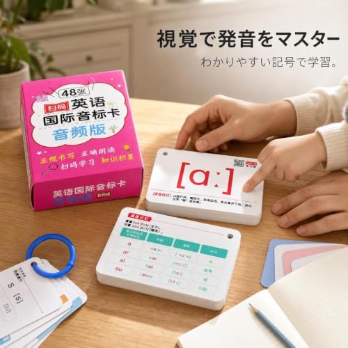 英語学習フラッシュカード 発音記号の特徴・詳細 画像