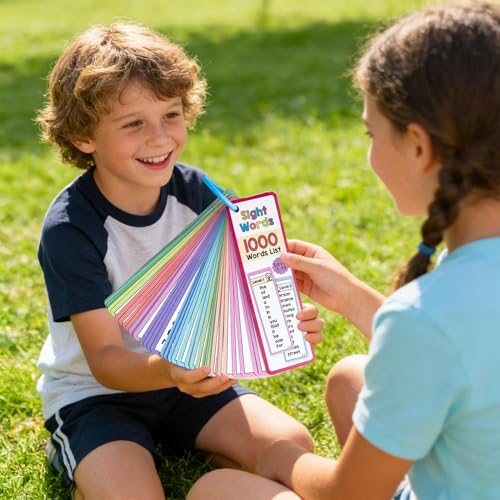 Phonics Flash Cards- Sight Word Cards, Reading Practice, Interactive Learning Kit, Multi Scenario Teaching Resource | Early Childhood Learning CardsFor Toddlers Kids Beginners, Literacy Skills Develの特徴・詳細 画像