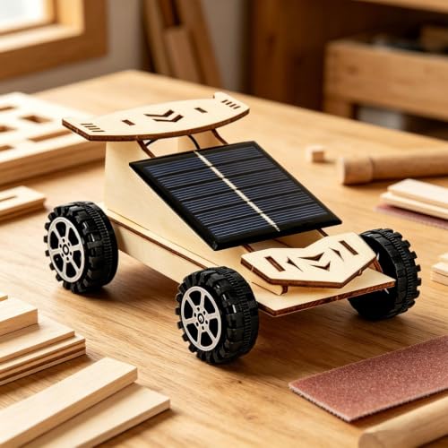 ソーラーカー キット, ソーラーカー組み立てキット, 木製ソーラーカ ー組立キ ット, 太陽光発電モーターカーの詳細・まとめ 画像